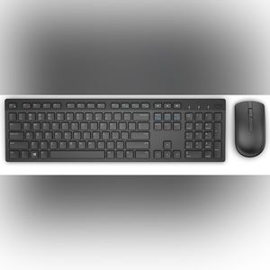 Dell KM636-BK-US Wireless Keyboard & Mouse Combo (580-ADTY), Black